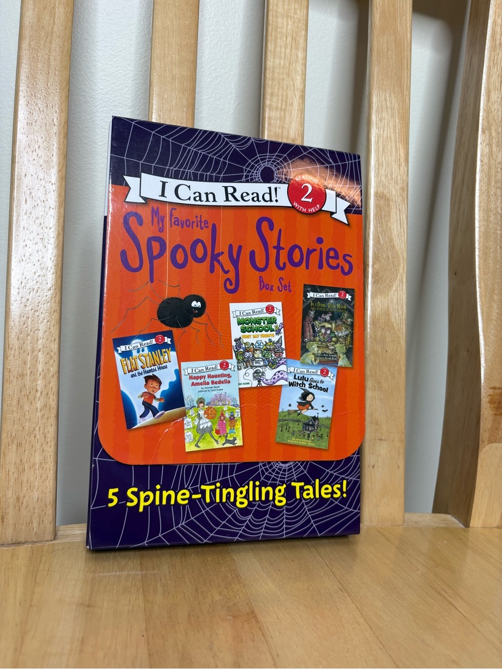 I Can Read level 2 My Favorite Spooky Stories Box Set five book bundle